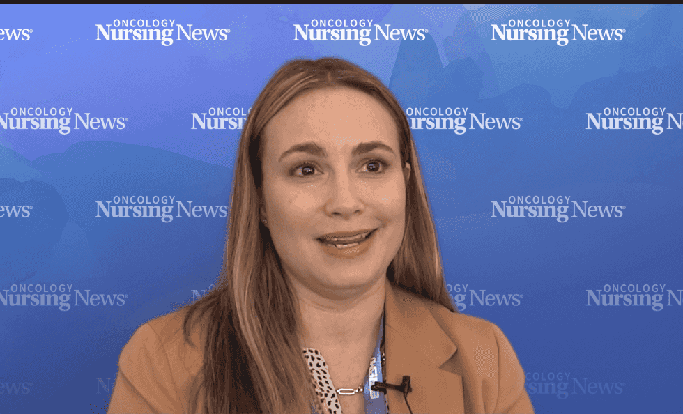 Elizabeth Burton in an interview with Oncology Nursing News