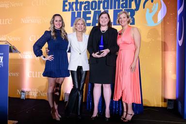 Meaghan Mooney, B.S.N., RN, OCN, Receives CURE’s 2024 Extraordinary Healer® Award