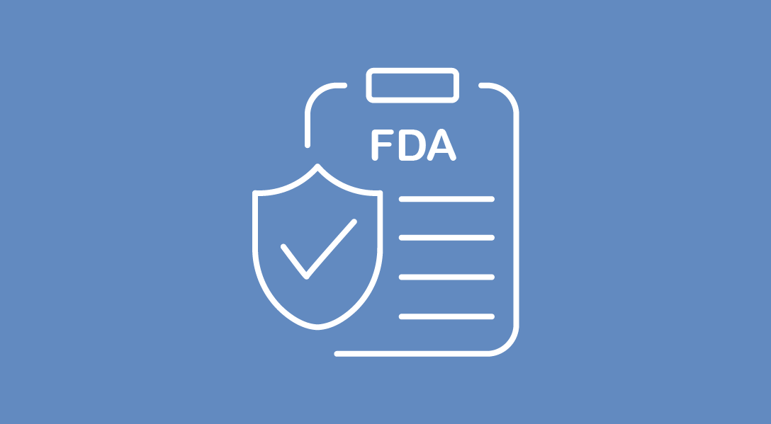 Image of a checklist that says FDA. 